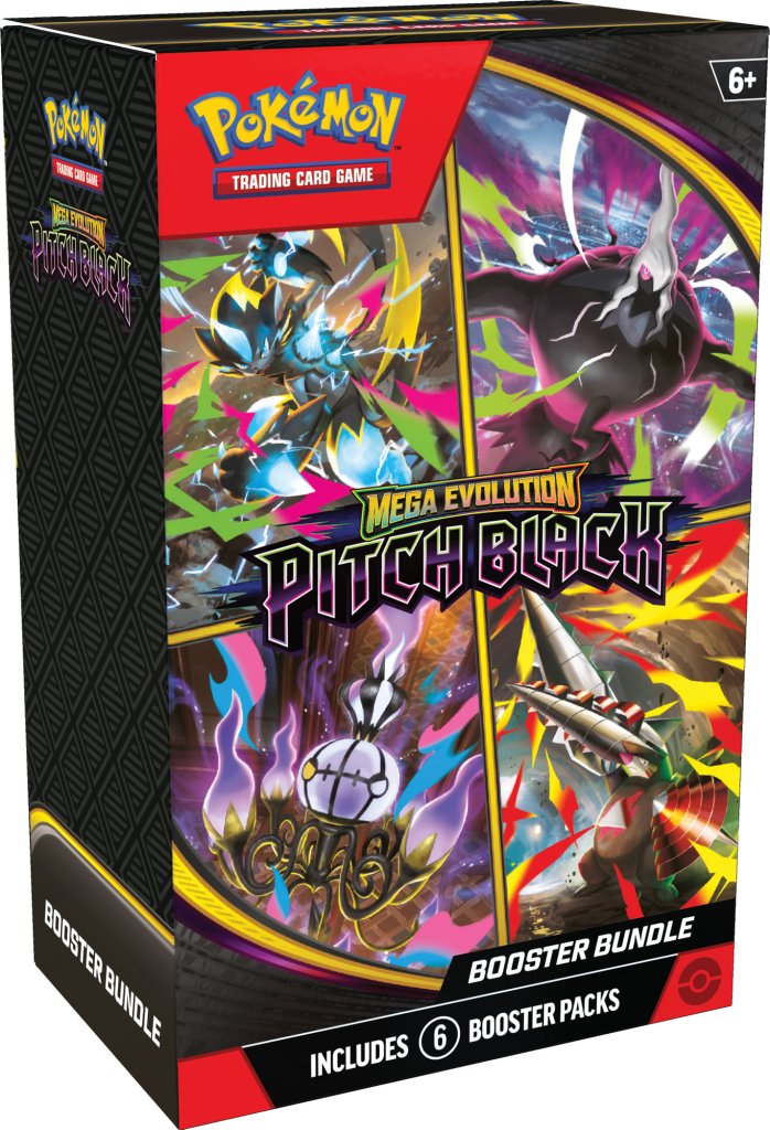 Pitch Black Pokémon TCG: Mega Evolution—  Booster Bundle