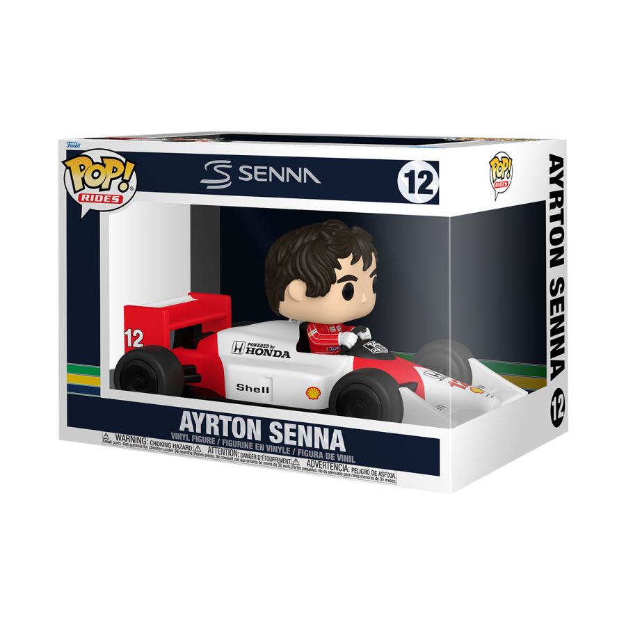 Formula 1: Ayrton Senna Large Pop Vinyl