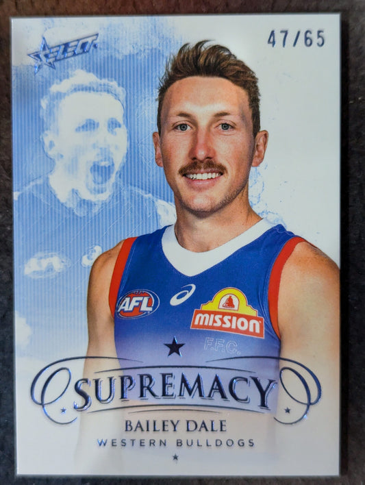Bailey Dale - Western Bulldogs - 2024 - Supremacy - BLUE PORTRAITS - 47/65