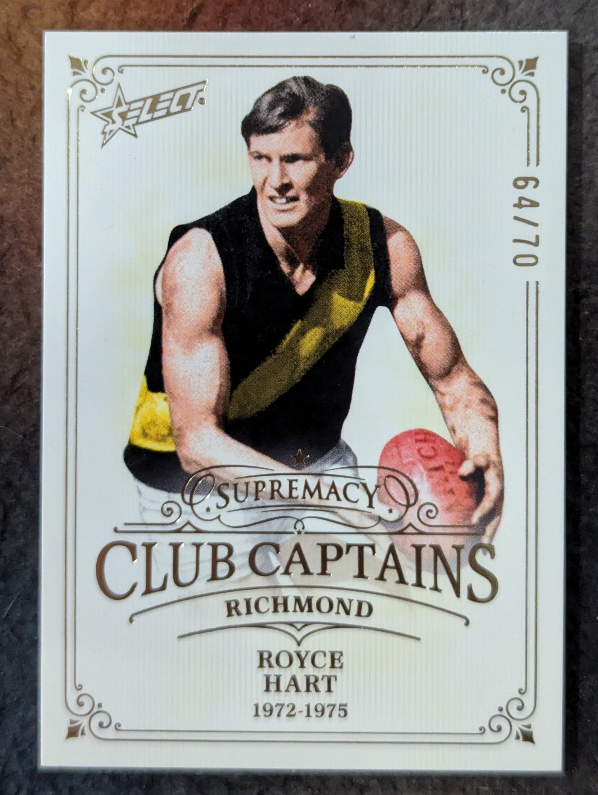 Royce Hart - Richmond - 2024 - Supremacy - CLUB CAPTAINS - 64/70