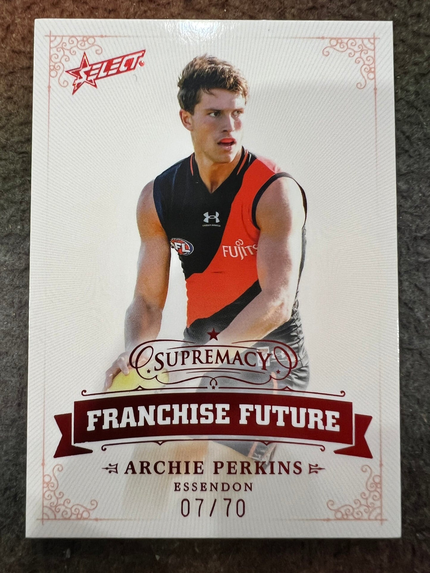 Archie Perkins - Essendon - 2024 - Supremacy - FRANCHISE FUTURE - 07/70