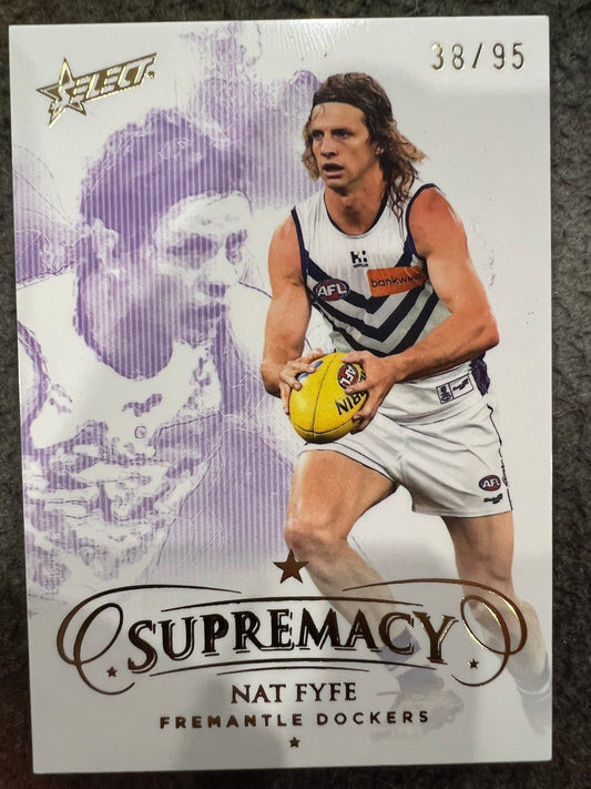Nat Fyfe - Fremantle - 2024 - Supremacy - SUPREMACY BASE - 38/95