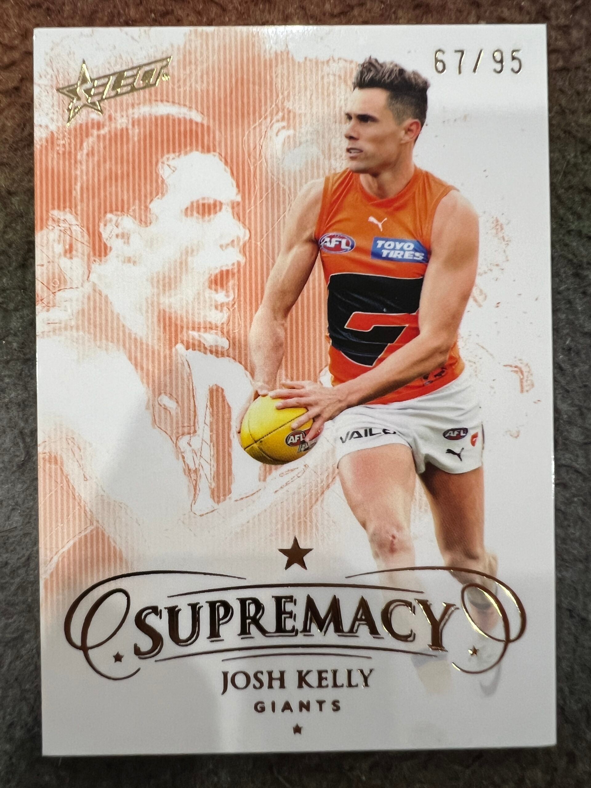 Josh Kelly - GWS - 2024 - Supremacy - SUPREMACY BASE - 67/95