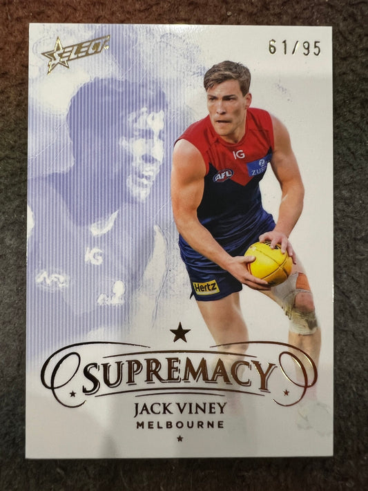 Jack Viney - Melbourne - 2024 - Supremacy - SUPREMACY BASE - 61/95
