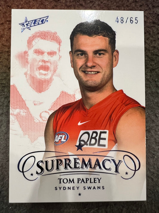 Tom Papley - Sydney - 2024 - Supremacy - BLUE PORTRAIT - 48/65