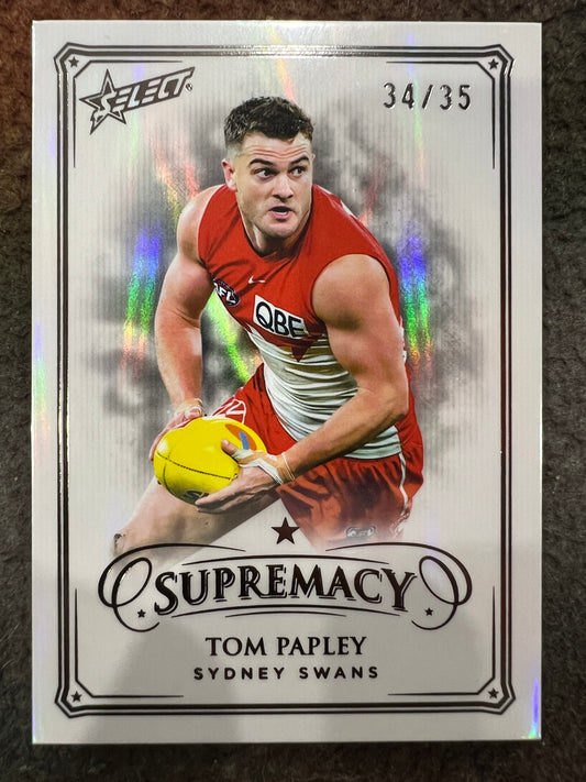 Tom Papley - Sydney - 2024 - Supremacy - BLACK PEARL - 34/35