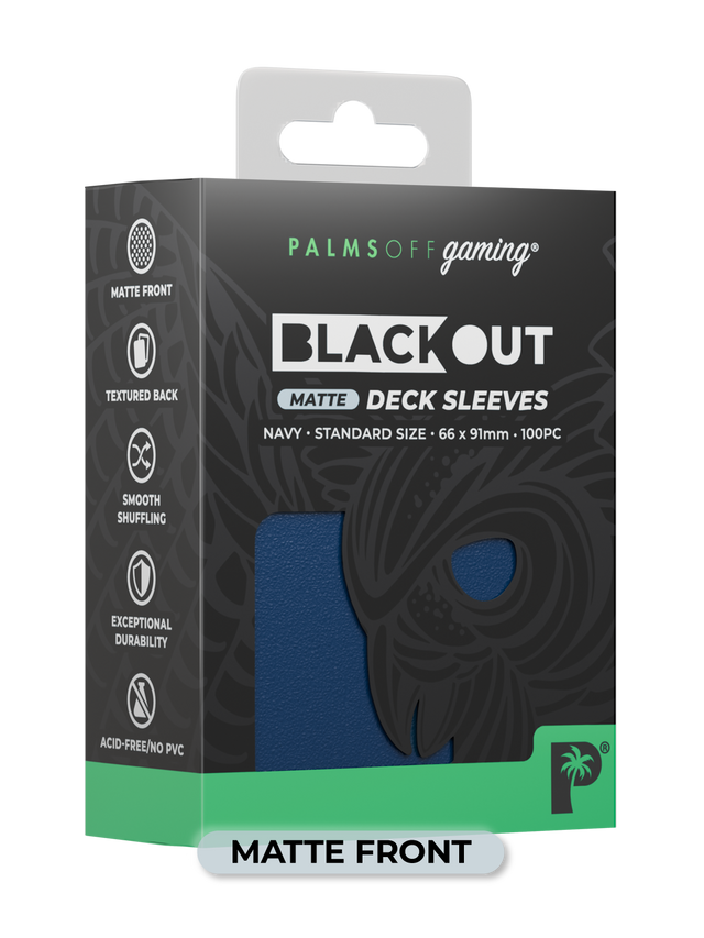 Blackout Deck Sleeves - Standard Size