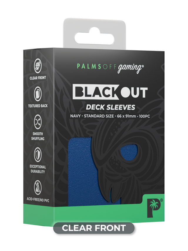 Blackout Deck Sleeves - Standard Size