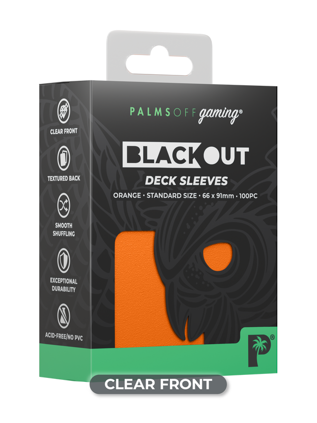 Blackout Deck Sleeves - Standard Size