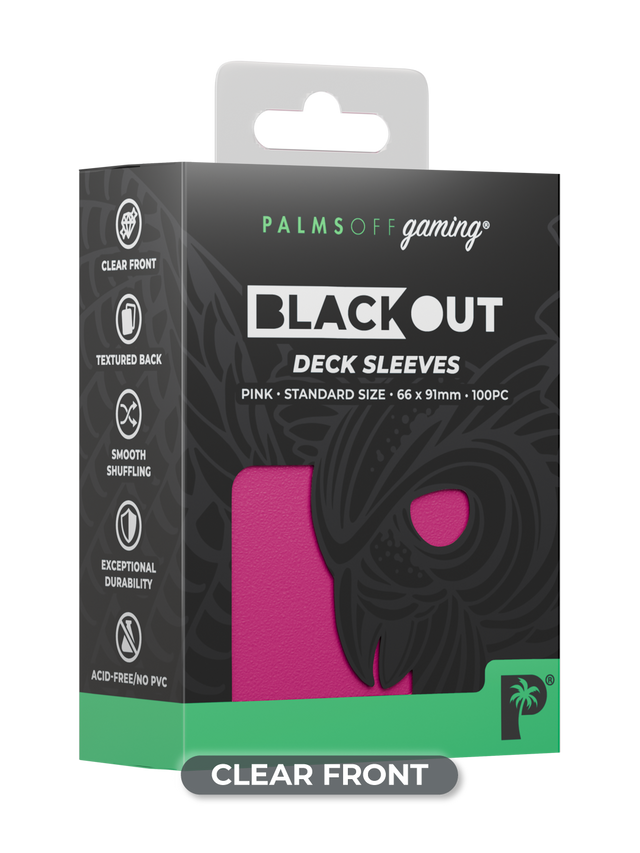 Blackout Deck Sleeves - Standard Size