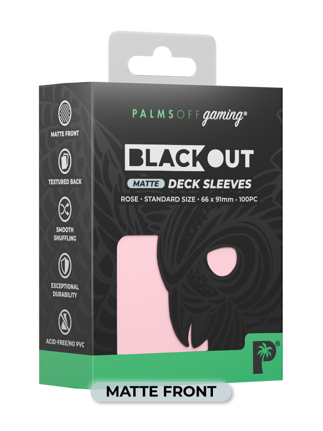 Blackout Deck Sleeves - Standard Size