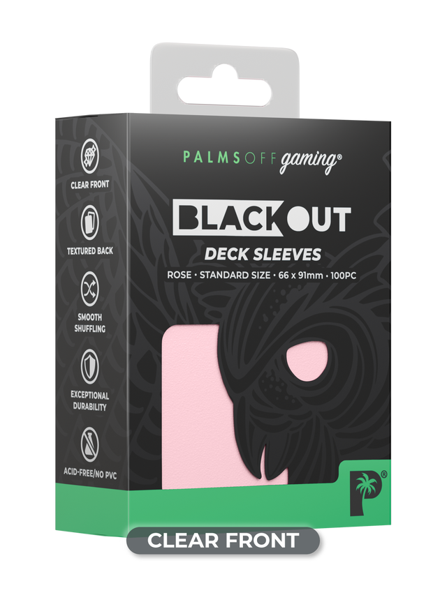Blackout Deck Sleeves - Standard Size