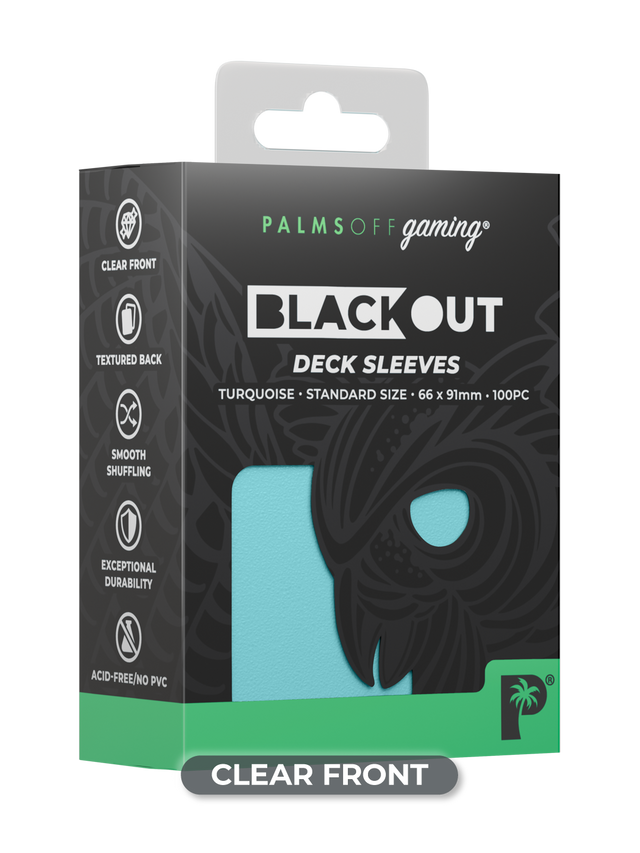 Blackout Deck Sleeves - Standard Size
