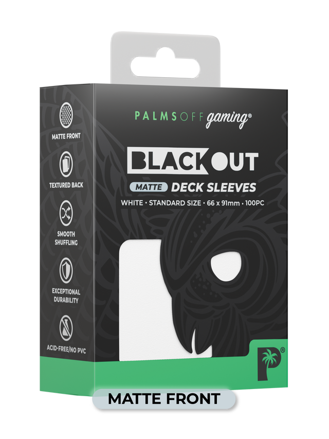 Blackout Deck Sleeves - Standard Size