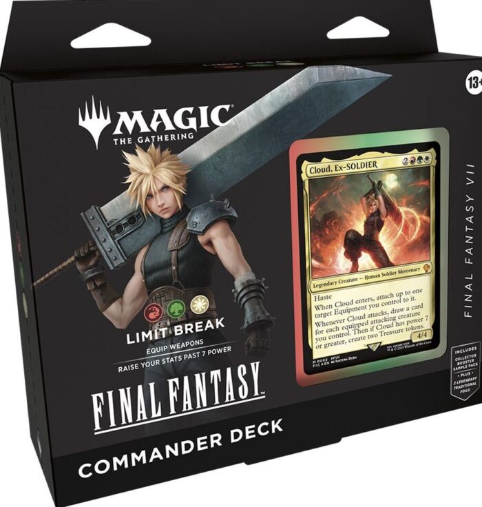 Magic Final Fantasy - Commander Deck Display - Name: Limit Break