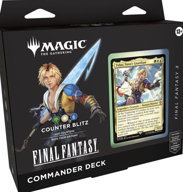 Magic Final Fantasy - Commander Deck Display - Name: Counter Blitz