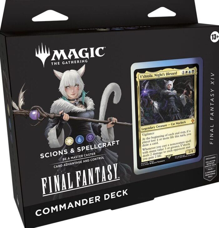 Magic Final Fantasy - Commander Deck Display - Name: Scions & Spellcraft