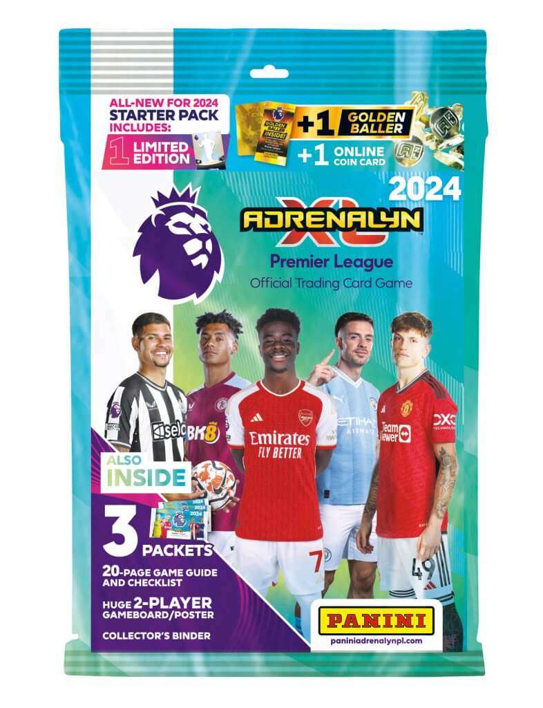 PANINI Adrenalyn 2023/2024 EPL Starter Pack – Fastbreak Cards & Collectables