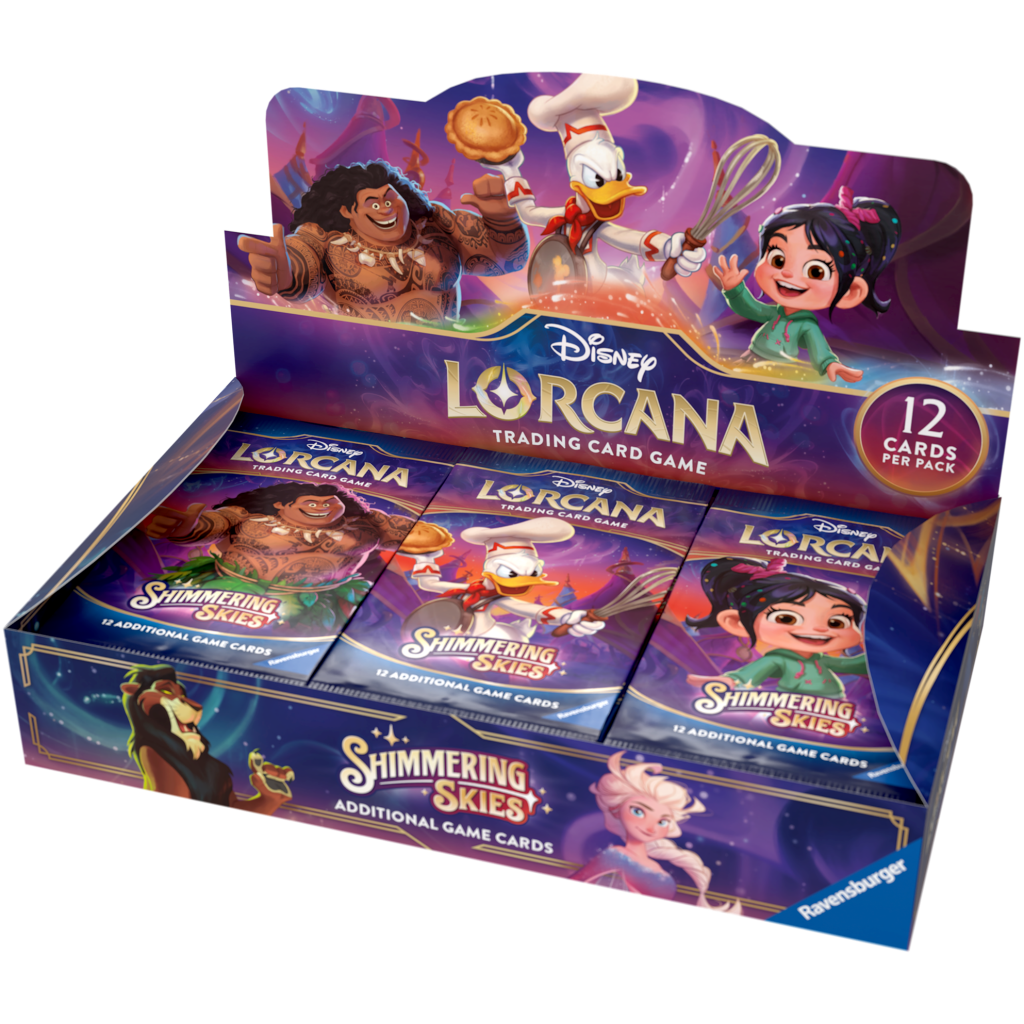 Lorcana Trading Card Game Set Shimmering Skies Booster BOX