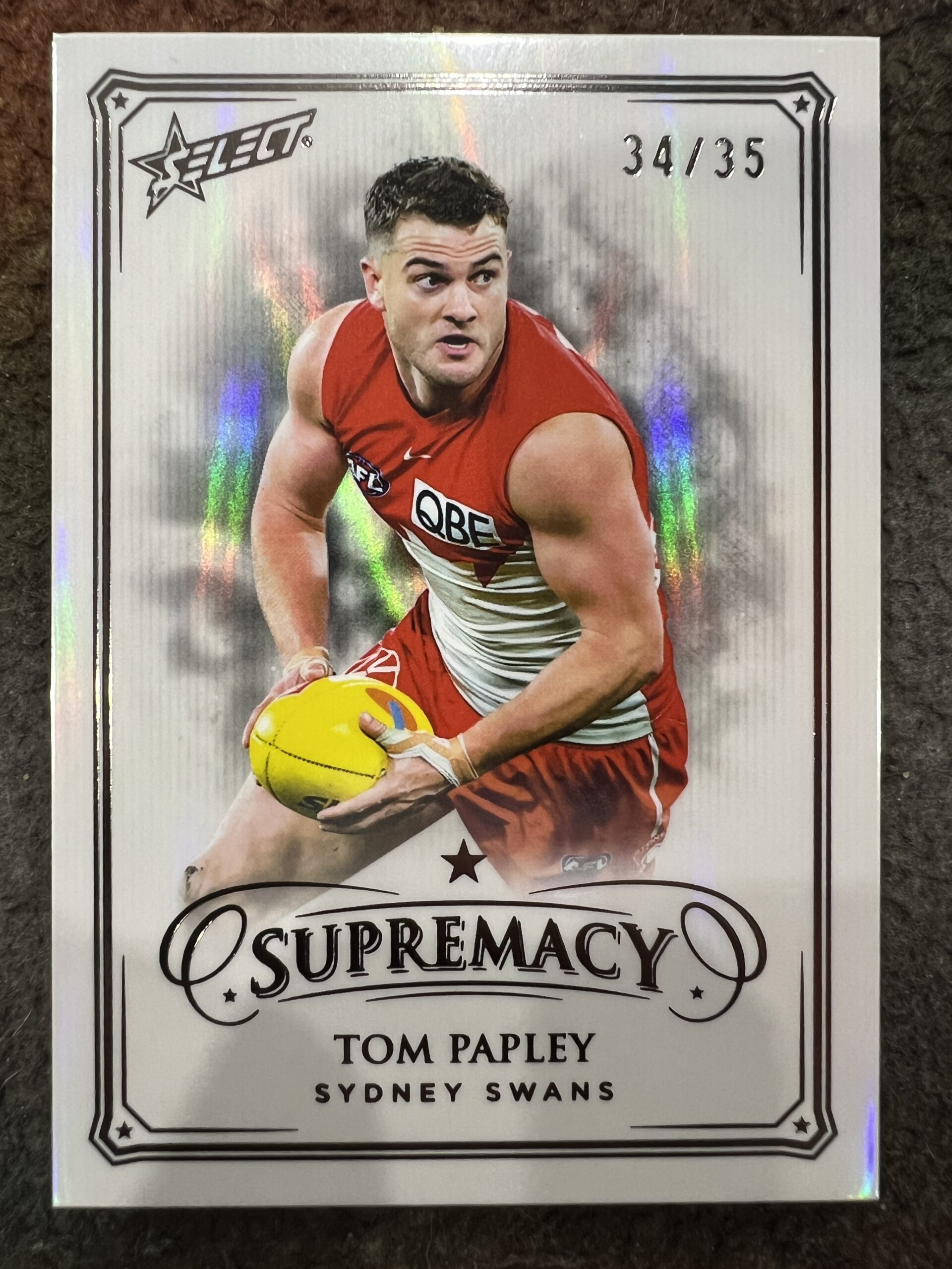 Tom Papley - Sydney - 2024 - Supremacy - BLACK PEARL - 34/35